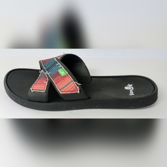 Sanuk Beachwalker Slides Women's Size 11 - Picture 5 of 12